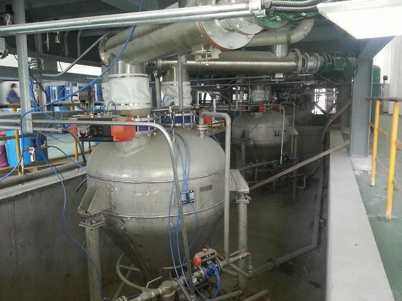 上海康達(dá)化工股份公司超輕氣硅粉正壓密相氣力輸送倉泵稱重配料系統(tǒng)