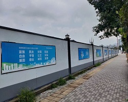 建筑施工現場圍擋安裝的原則要了解