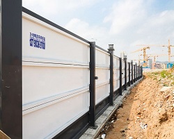 新型裝配式圍擋，推進城市形態建設