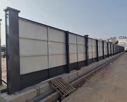 萬地工業園區建設與鋼結構圍擋批發廠家竭誠合作