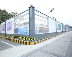  工地圍擋安裝位置不正確怎么辦？怎么做調整