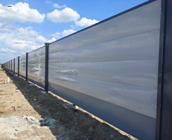 A2款白灰板圍擋，旭東工廠發貨不斷